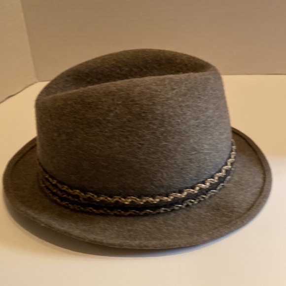 Vintage Mens Fedora Penney’s size 6 3/4 Brown - Picture 4 of 6